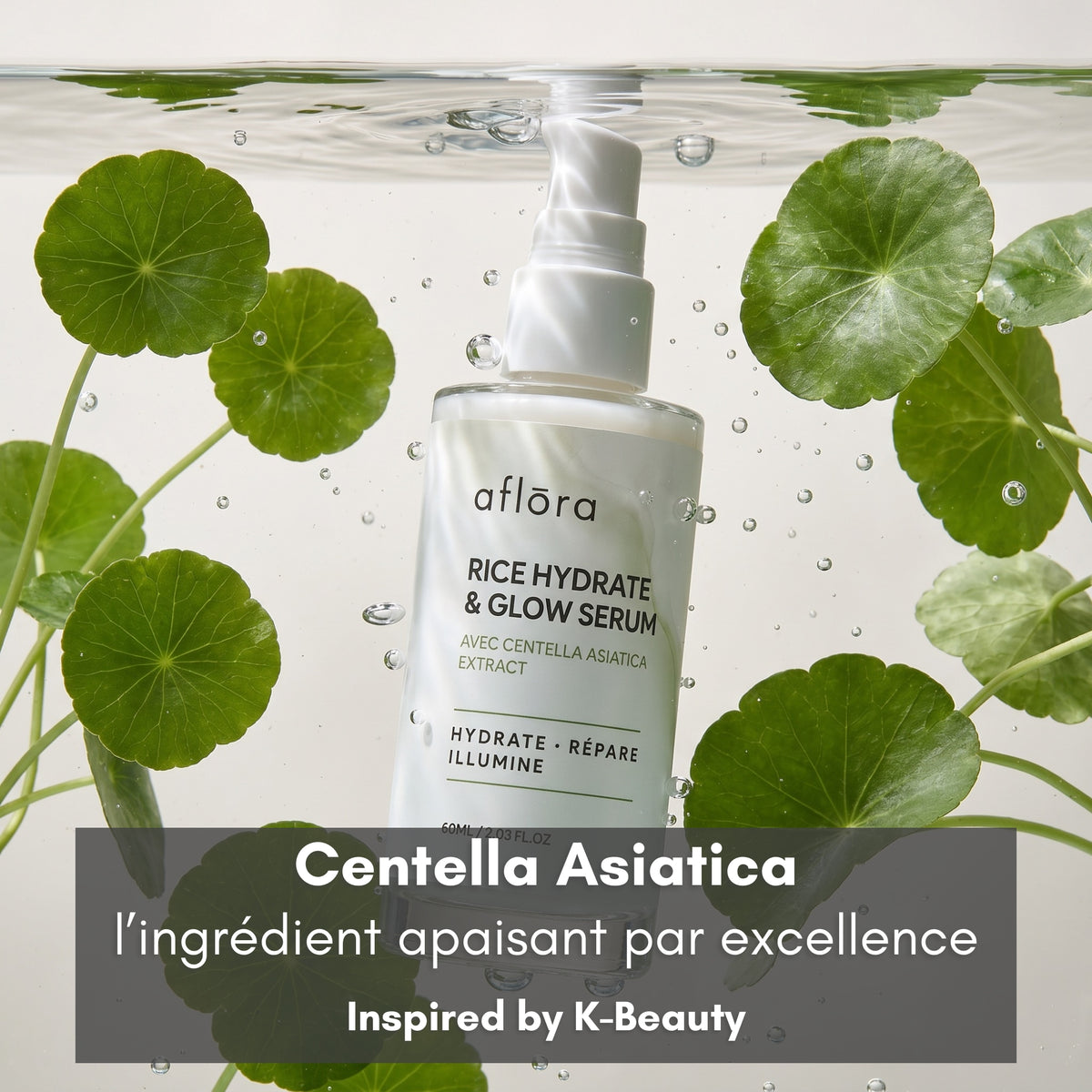 Aflōra Rice Hydrate & Glow Face Serum - 60ml
