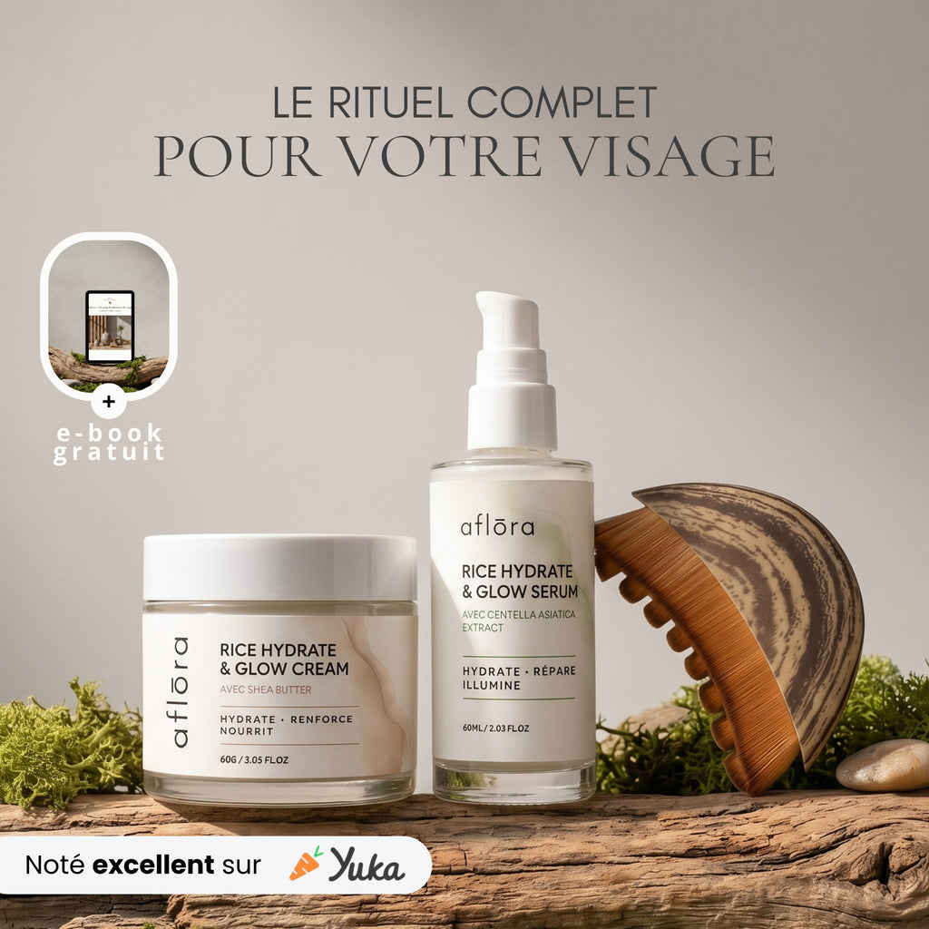 FlōGlow – Lymphdrainage Gesichtsbürste Kobido 