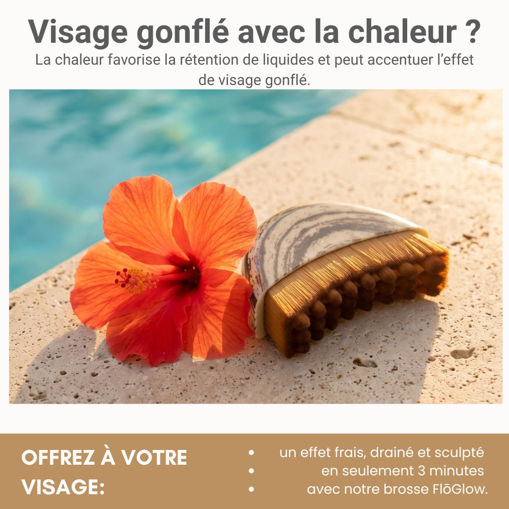 FlōGlow - Brosse de Drainage Lymphatique